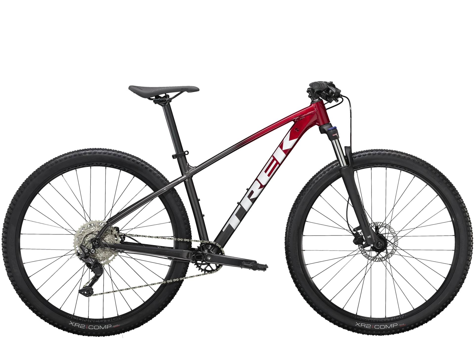 TREK MARLIN 6 L 29 RAGE RED TO DNISTER BLACK FADE