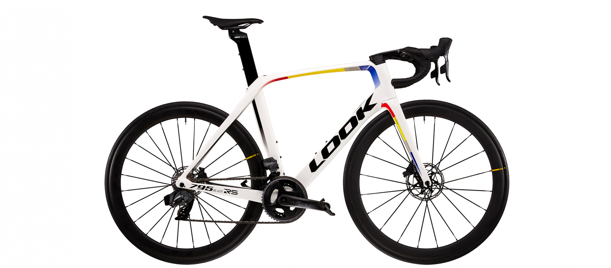 LOOK 795 BLADE RS DISC PROTEAM WHITE GLOSSY MAVIC